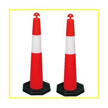 PVC cone/Plastic Cone/Delineator Post /Delineator Cone/Traffic Bollard /T Top Temporary Bollard